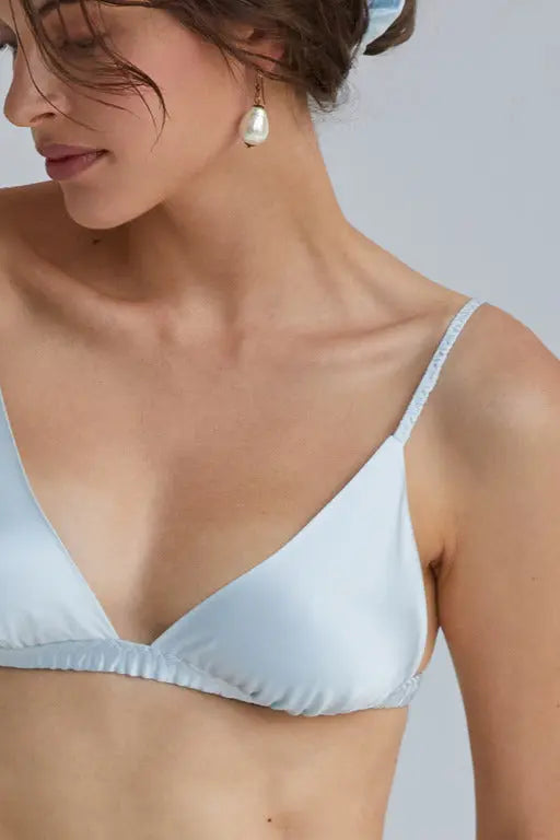 Silk Bra 'Jaya' Blues TEYA