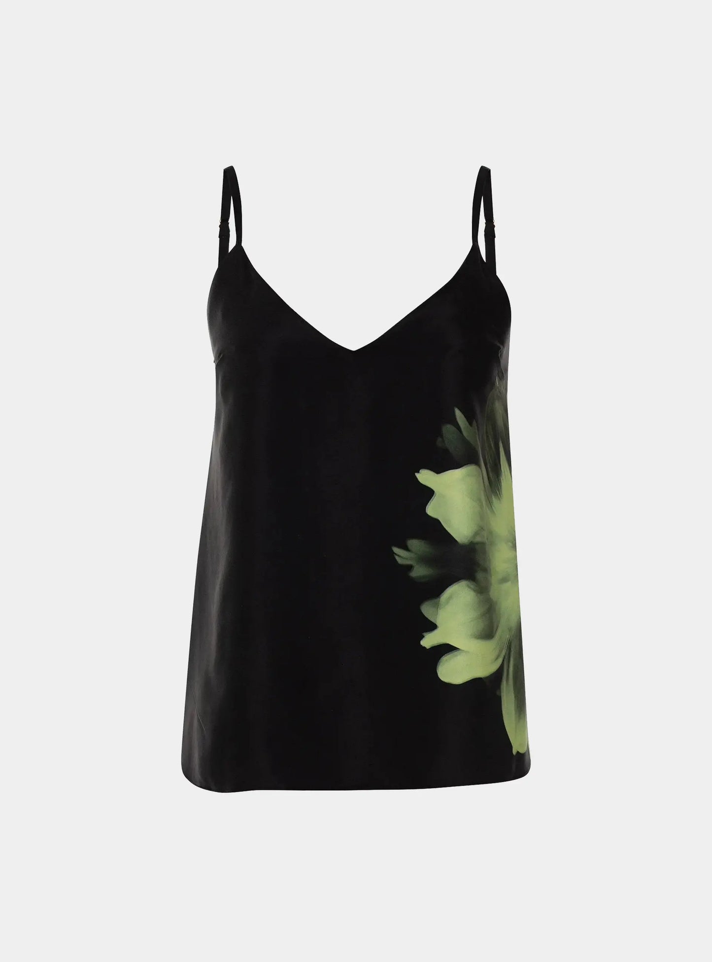 Silk Dreamscape Camisole Black Flower NOKAYA