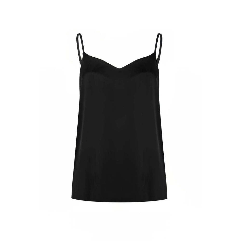 Silk Dreamscape Camisole Black NOKAYA