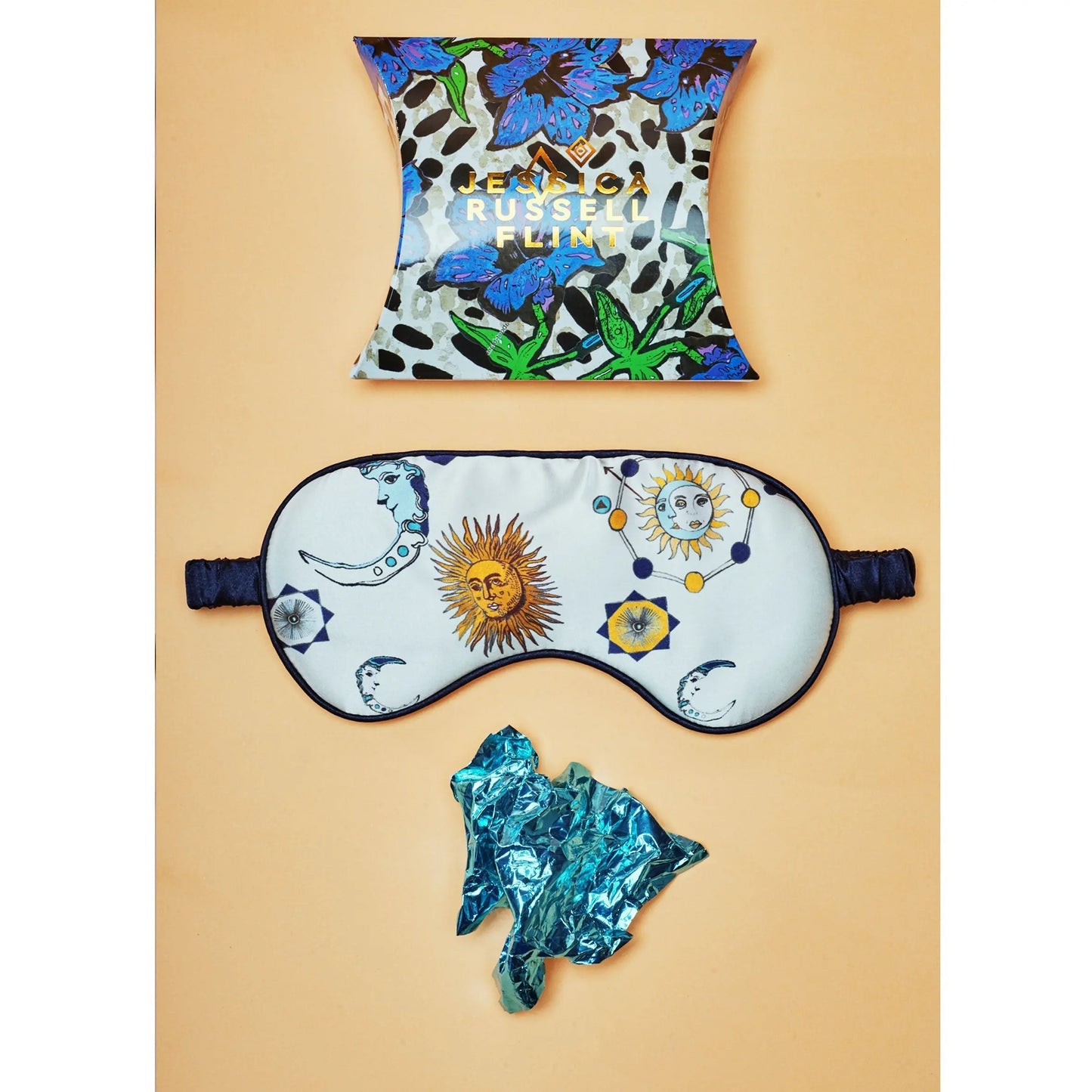 Silk Eye Mask / ''Kiss the Sky'' Jessica Russell Flint