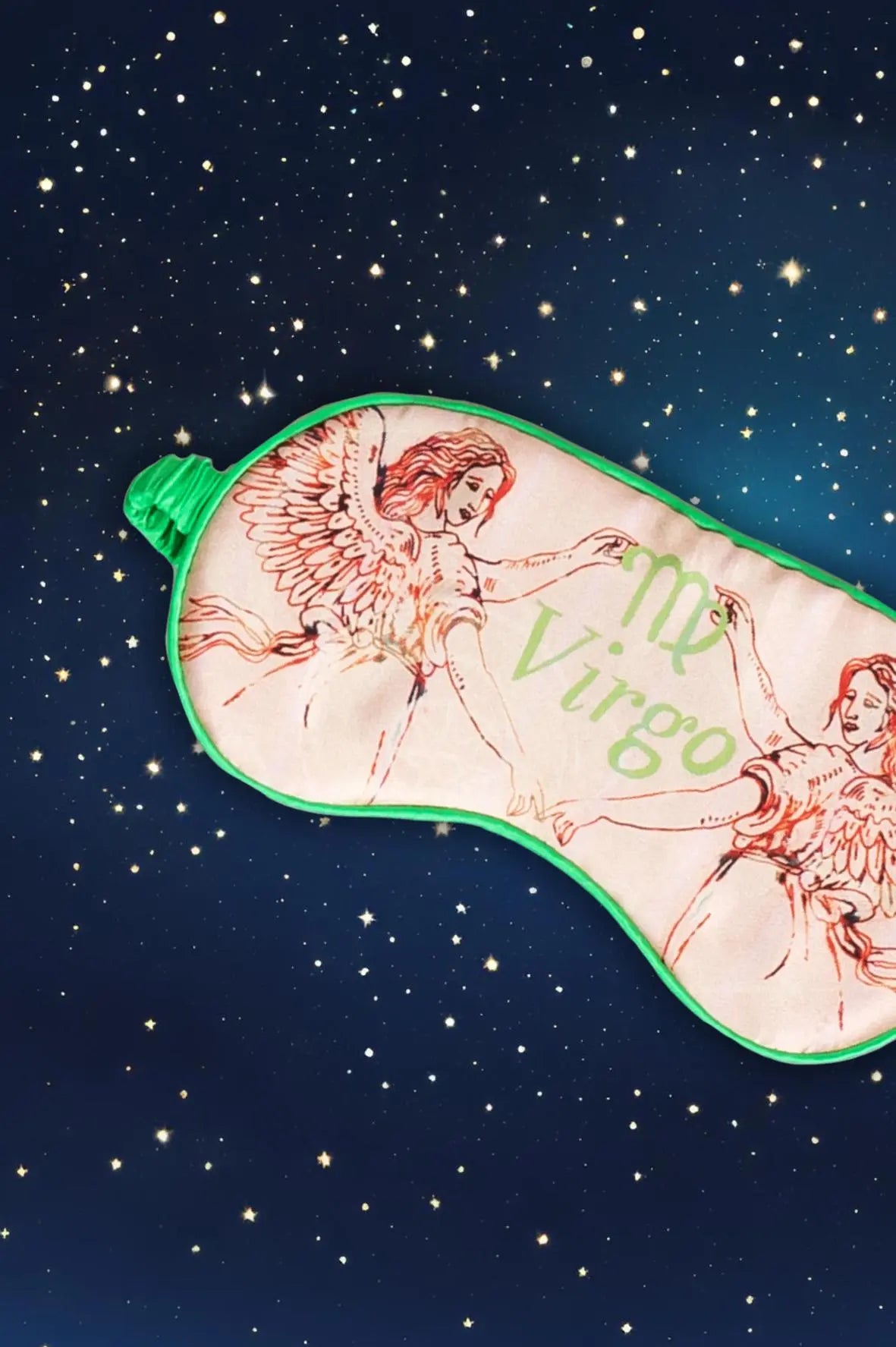 Silk Eye Mask / "Virgo" Jessica Russell Flint