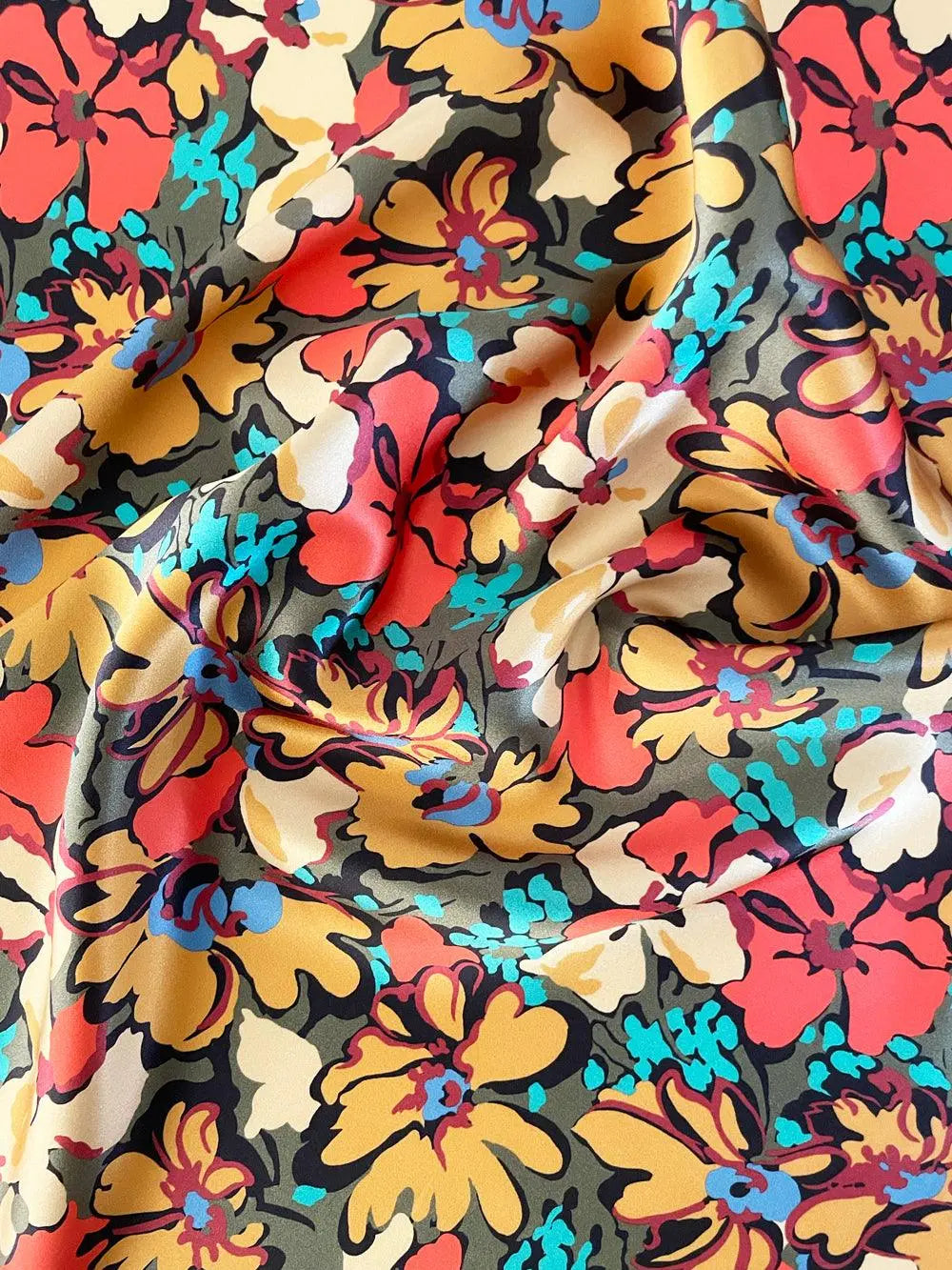 Silk Hair Scrunchie Made With Liberty Fabric ALISON LEWIS Coco & Wolf