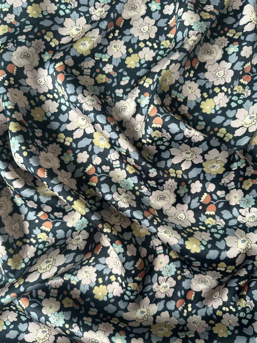 Silk Hair Scrunchie Made With Liberty Fabric BETSY FIELD Coco & Wolf