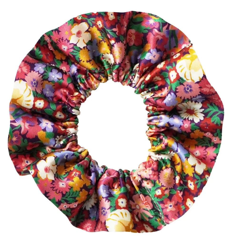 Silk Hair Scrunchie Made With Liberty Fabric THORPENESS Coco & Wolf