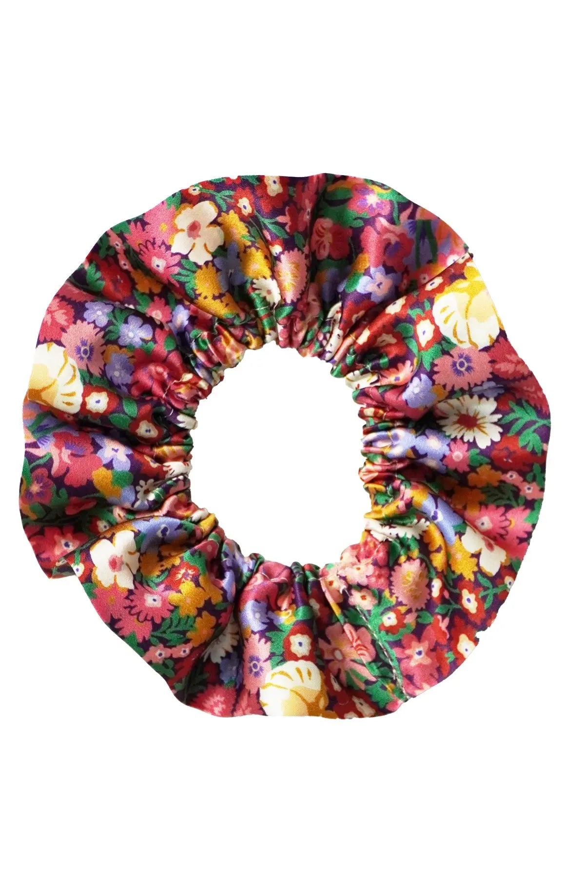 Silk Hair Scrunchie Made With Liberty Fabric THORPENESS Coco & Wolf