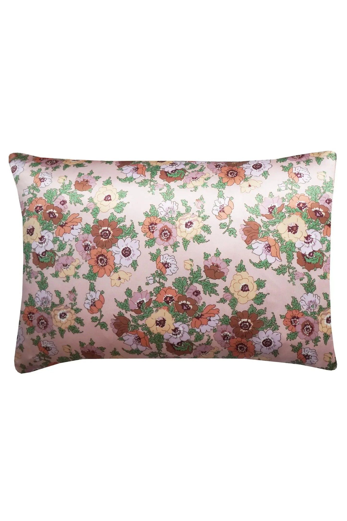 Silk Pillowcase Made With Liberty Fabric MADELEINE PINK Coco & Wolf