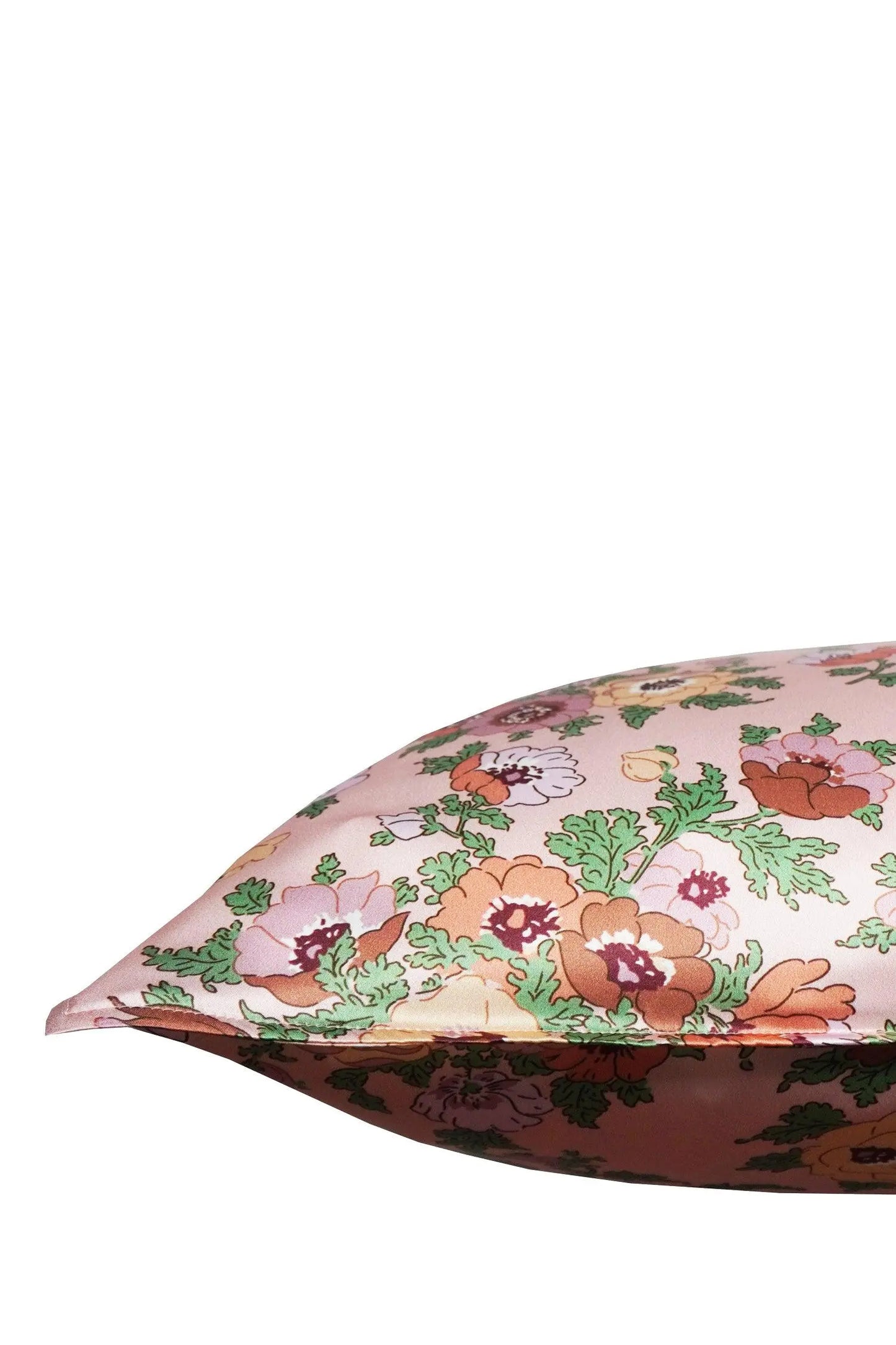 Silk Pillowcase Made With Liberty Fabric MADELEINE PINK Coco & Wolf