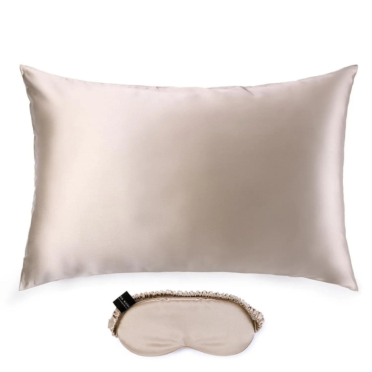 Silk Pillowcase & Sleep Mask Sleep Set Silk Works London