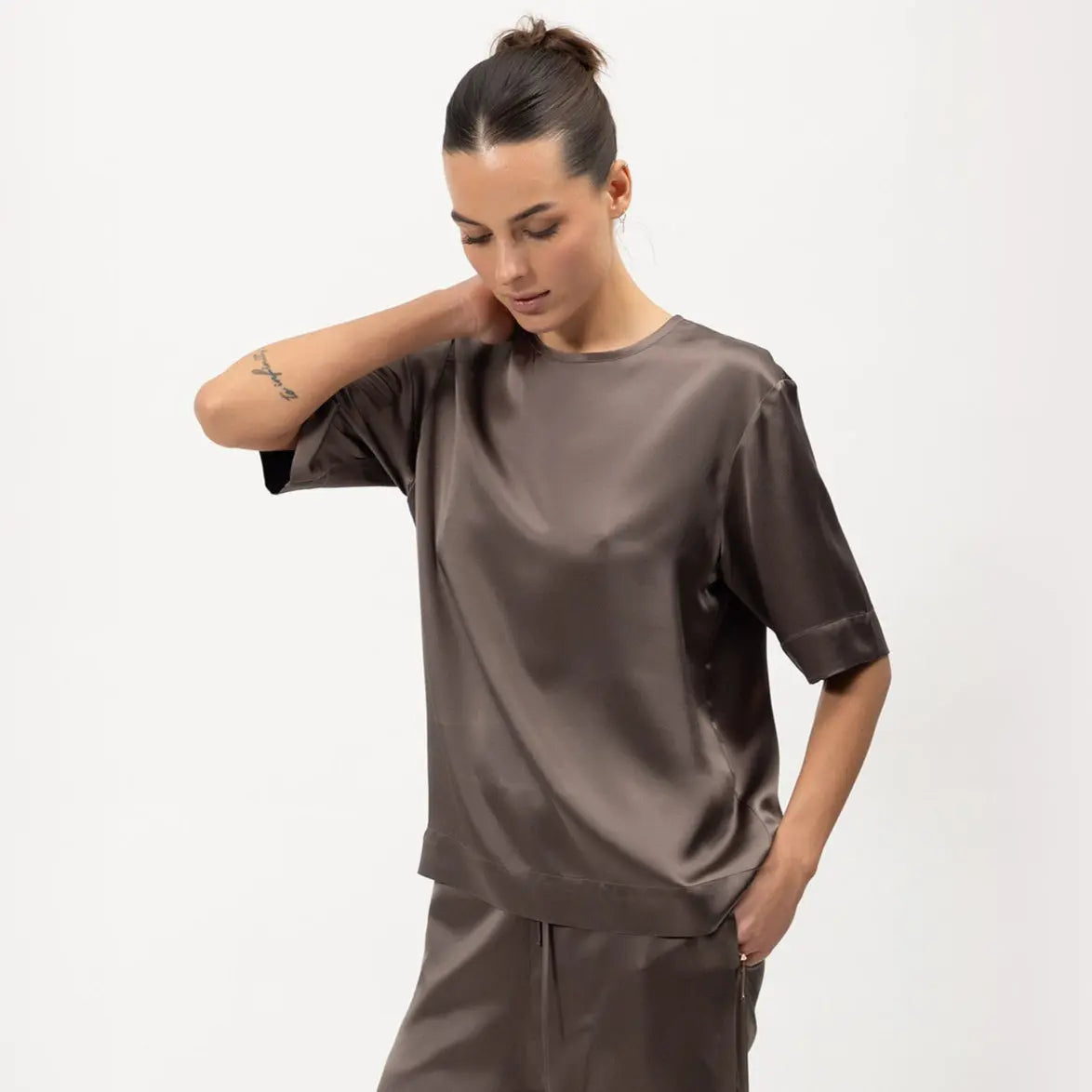 Silk T-Shirt The Lady NOKAYA