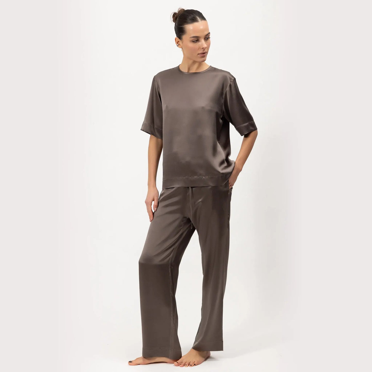 Silk T-Shirt The Lady NOKAYA