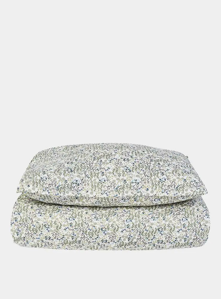 Single Organic Cotton Bedding Set - Riverbank Avery Row