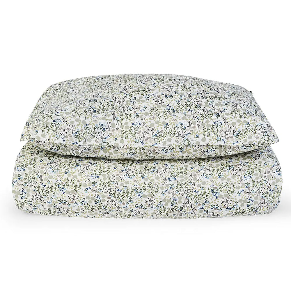 Single Organic Cotton Bedding Set - Riverbank Avery Row