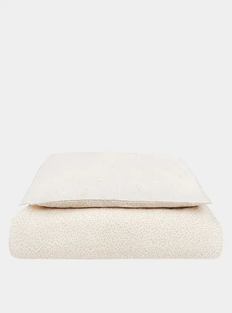 Single Organic Cotton Bedding Set - Wild Chamomile Avery Row