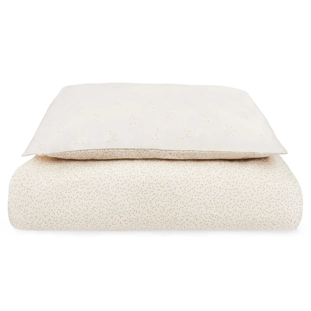 Single Organic Cotton Bedding Set - Wild Chamomile Avery Row