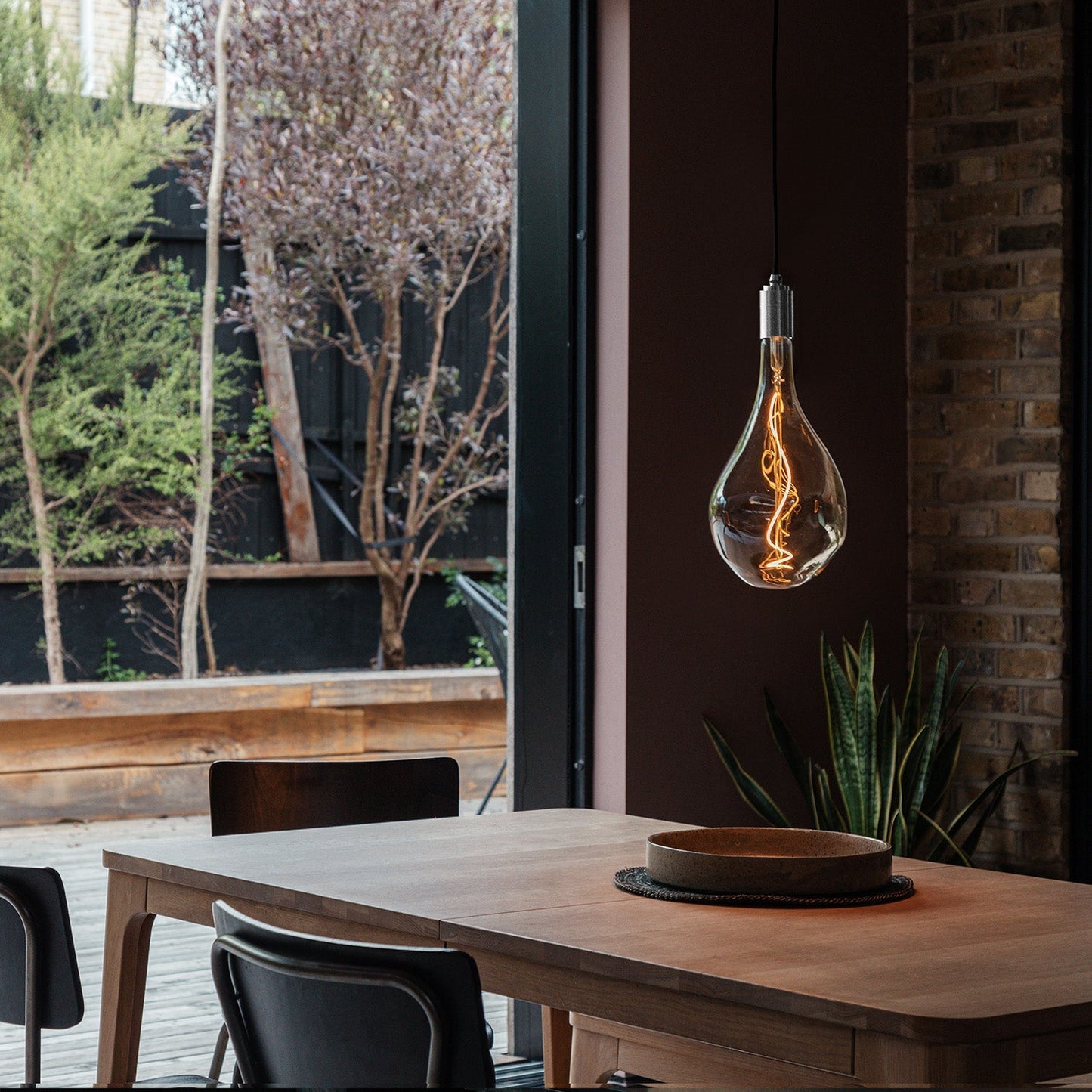 Voronoi III Pendant Light in Stainless Steel Tala