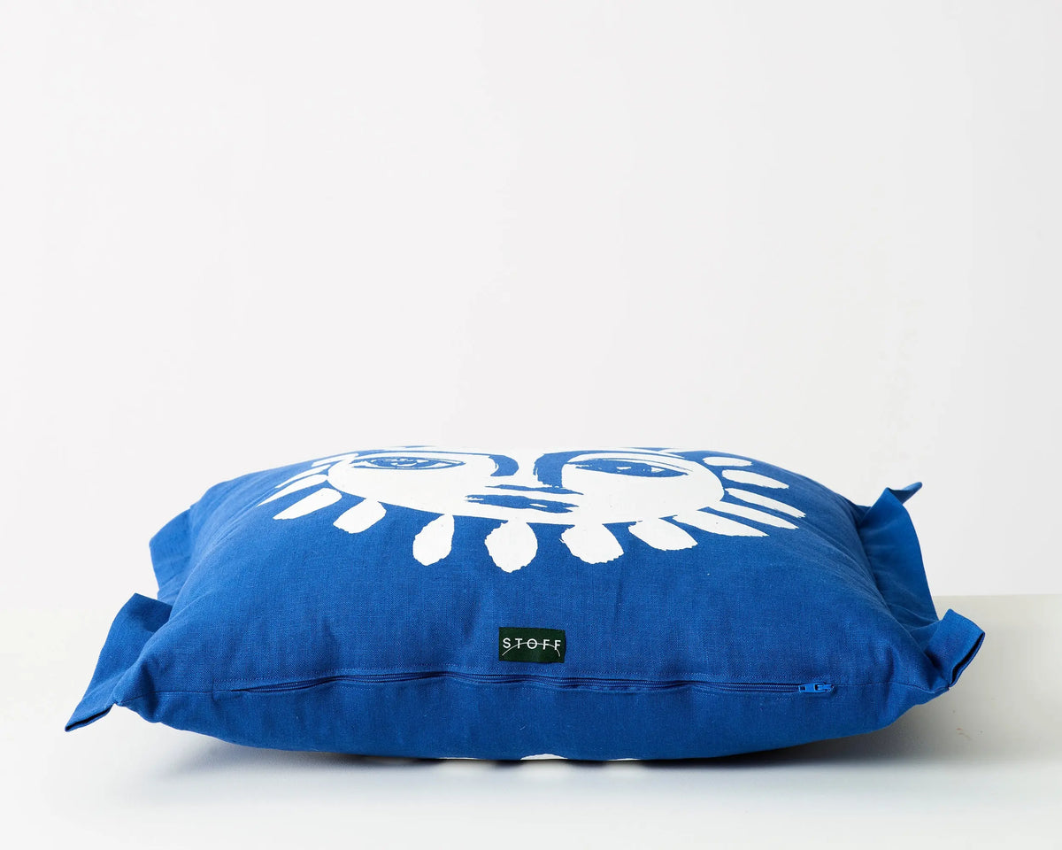 Single Sunne Cushion | Azure Stoff Studios