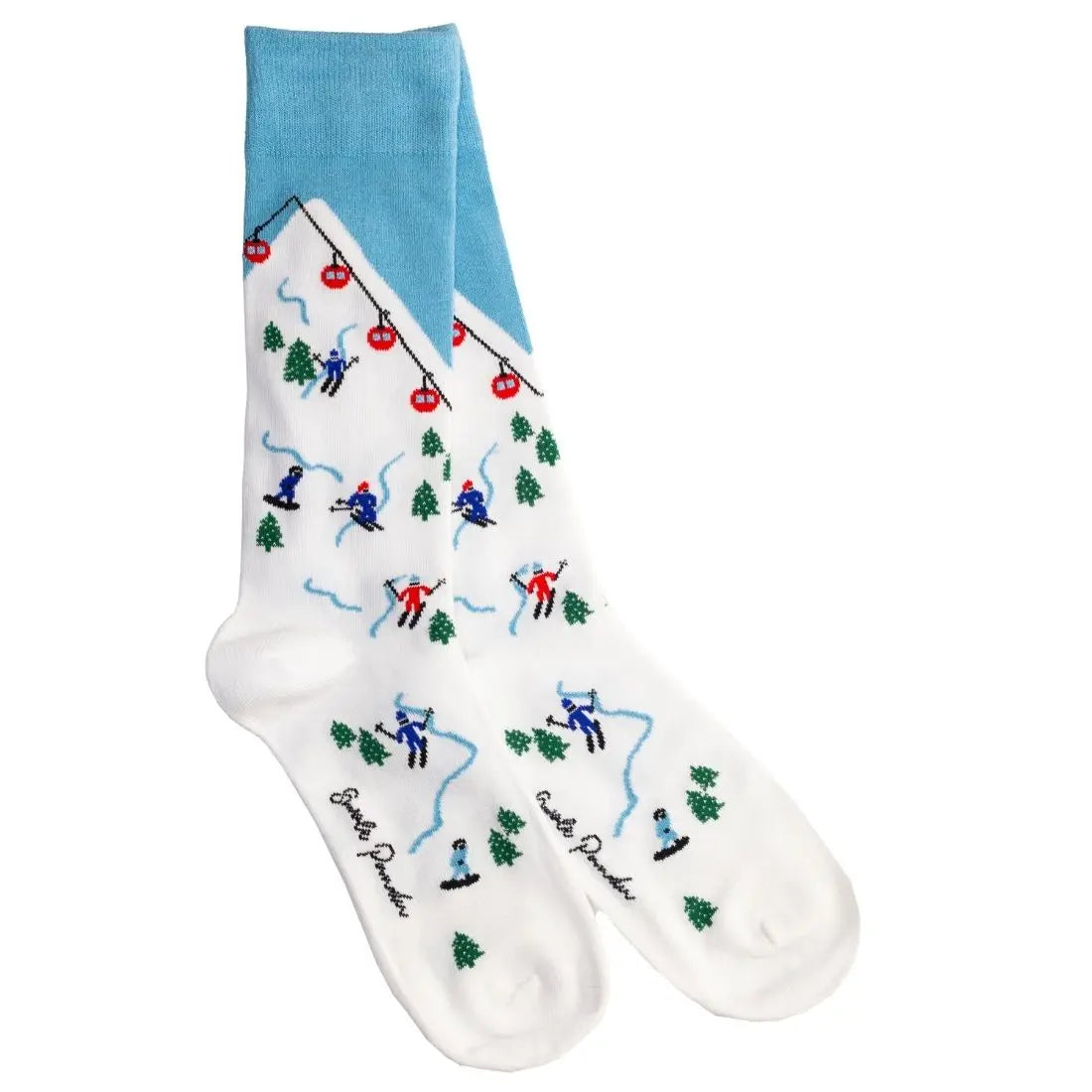 Ski Slope Bamboo Socks Swole Panda