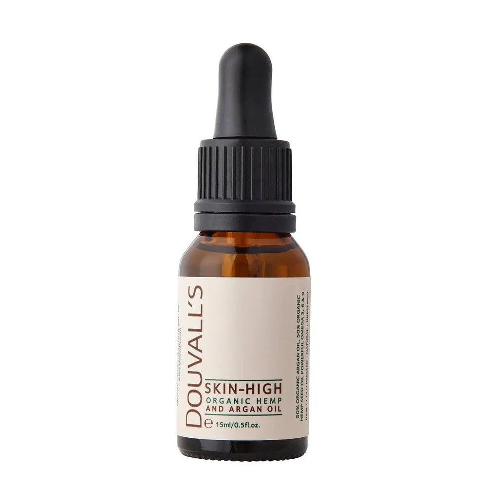 Skin-High Hemp and Argan oil 15ml | The Ultimate Powerhouse for Stronger, Glowing Skin Douvalls Beauty