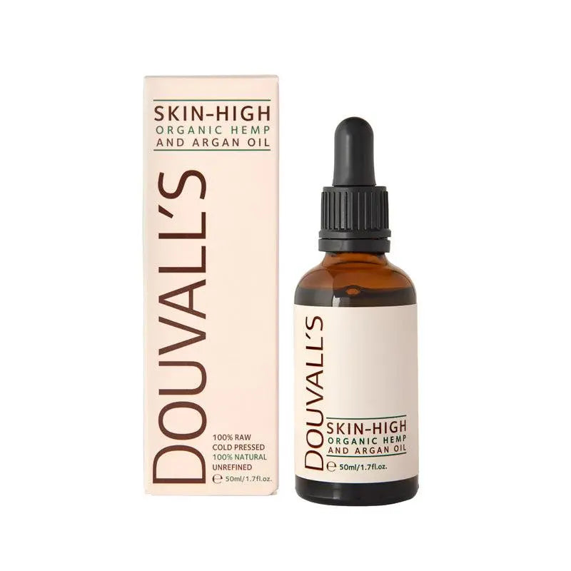 Skin-High Hemp and Argan oil 50ml | The Ultimate Powerhouse for Stronger, Glowing Skin Douvalls Beauty