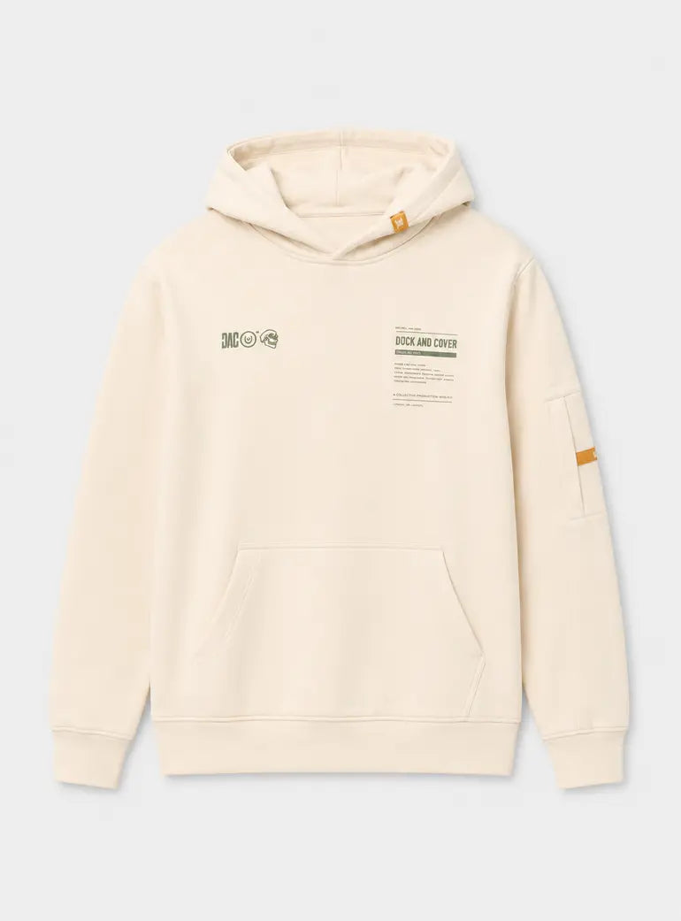 Skullmatic Hoodie Off White Duck and Cover