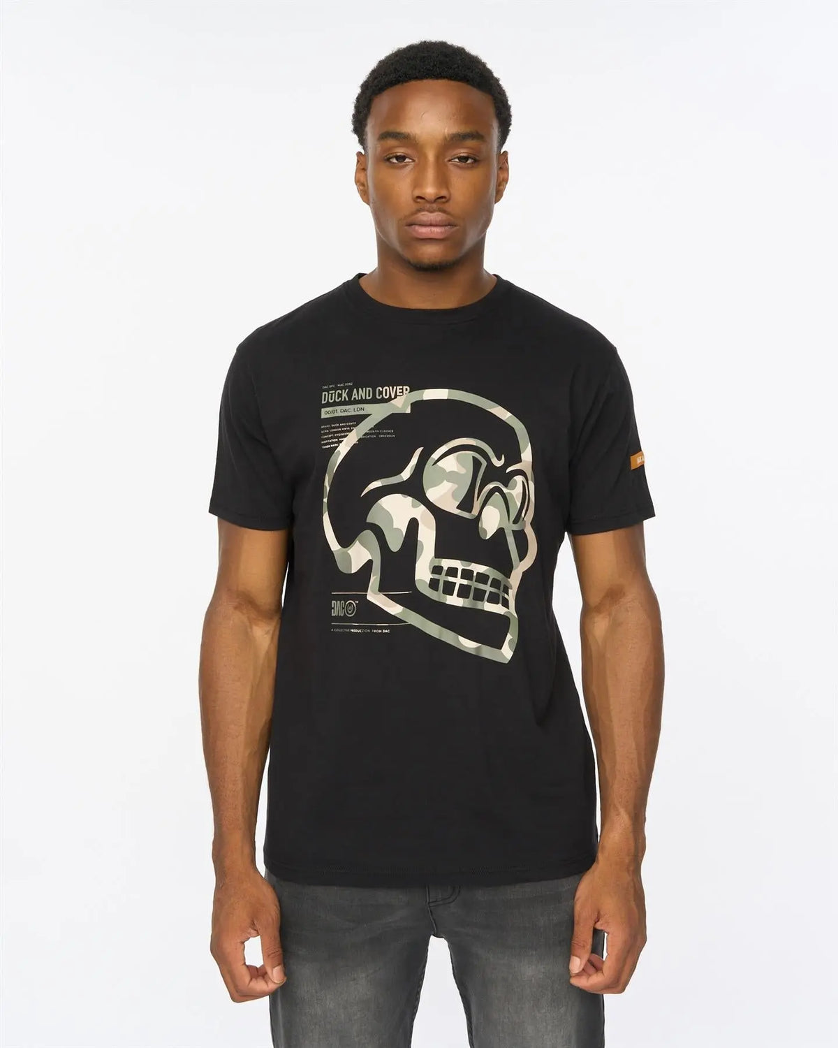 Skullmatic T-Shirt Black Duck and Cover