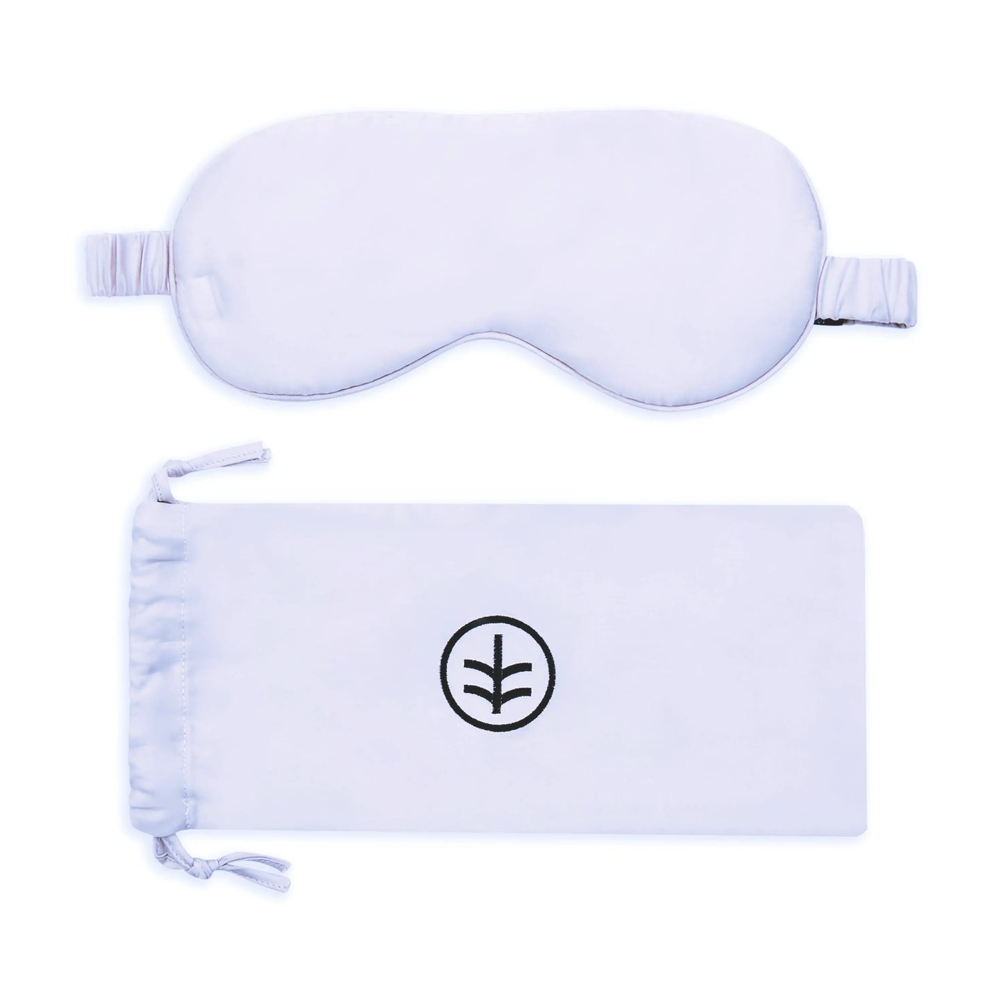 Sky Blue Essential Eucalyptus Silk Sleep Eye Mask Ethical Bedding™