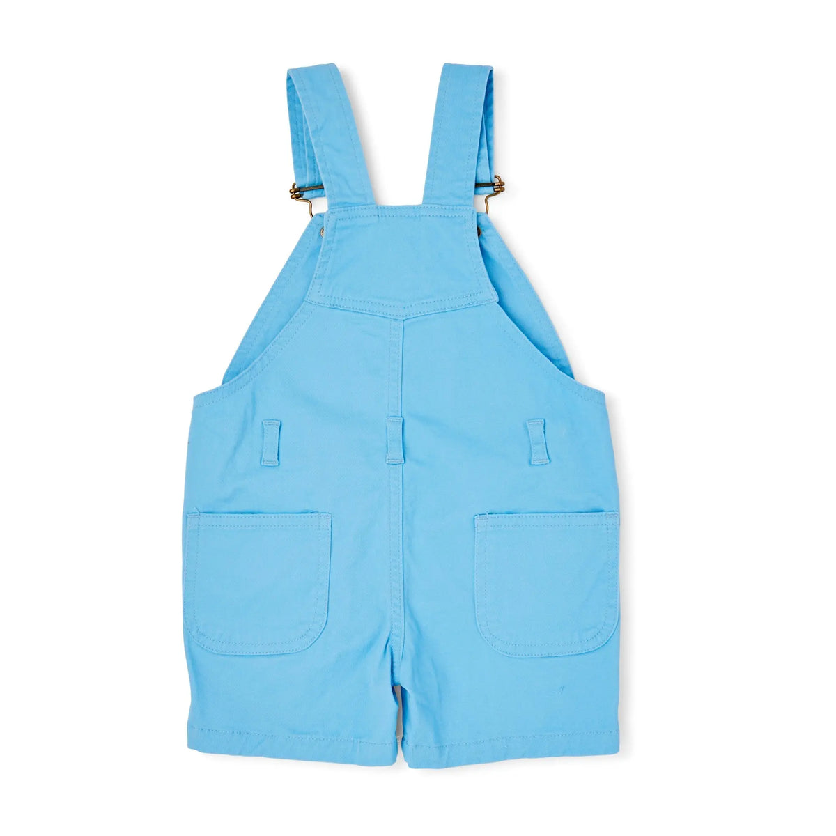 Sky Blue Shorts Dotty Dungarees