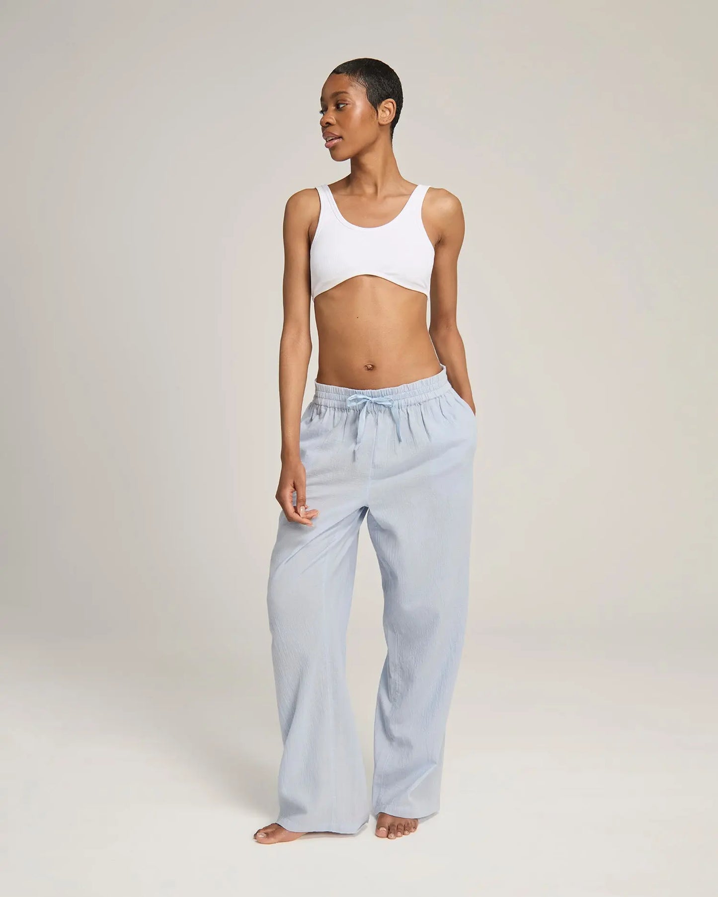 Sky Classic Women's Pyjama Trouser Nudea