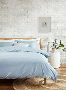  Sky Tencel Cotton Duvet Cover Undercover Living