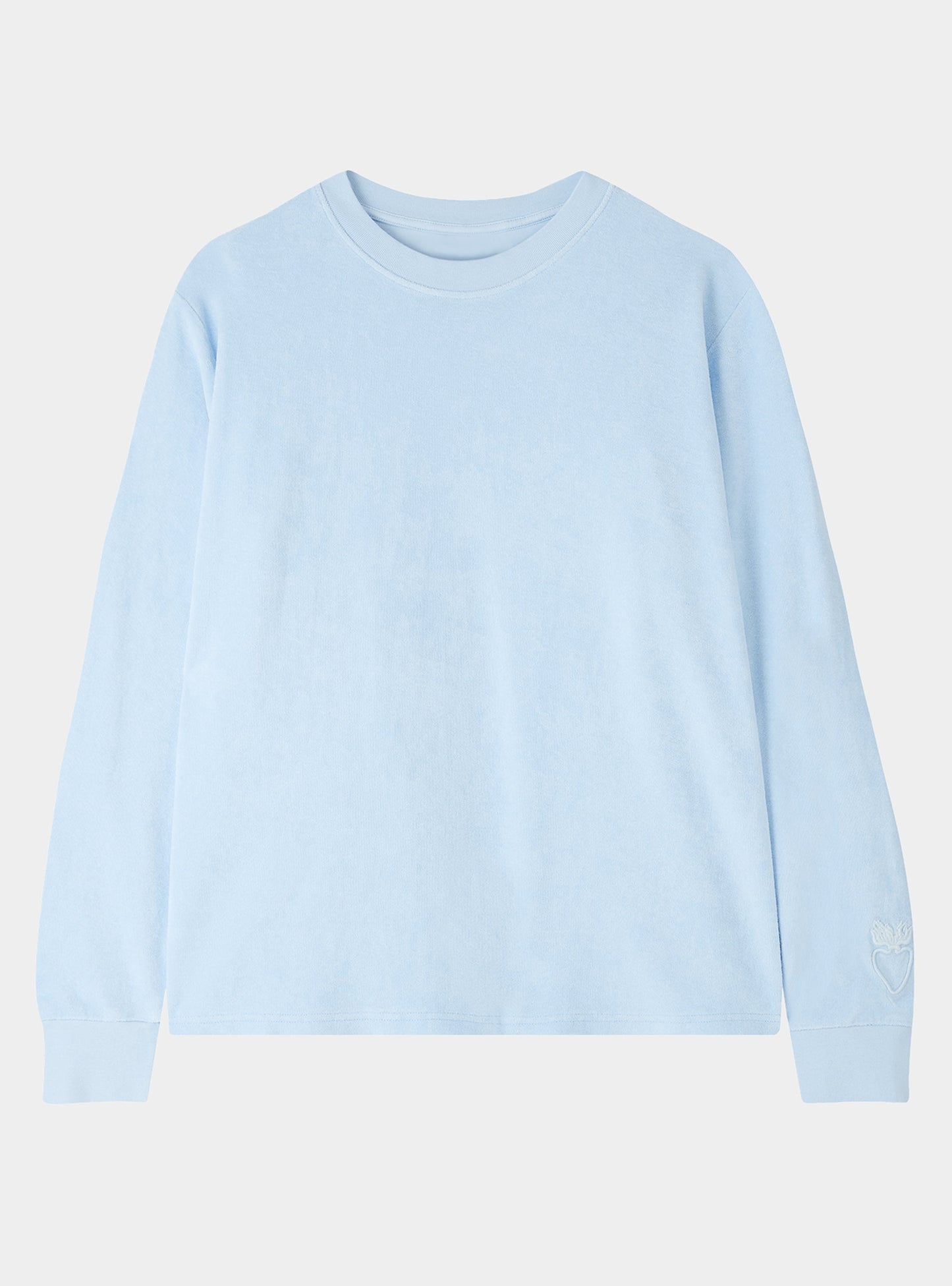 Sky Blue Organic Terry Long-sleeve Planet Loving Company
