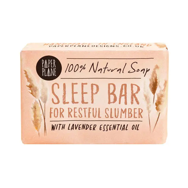 Sleep Bar 100% Natural Vegan Soap Paper Plane