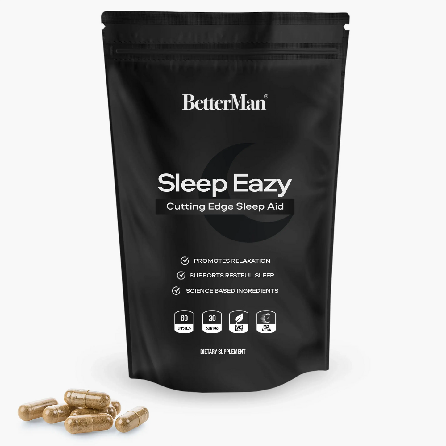 Sleep Eazy - Cutting-Edge Natural Sleeping Aid BetterMan Labs