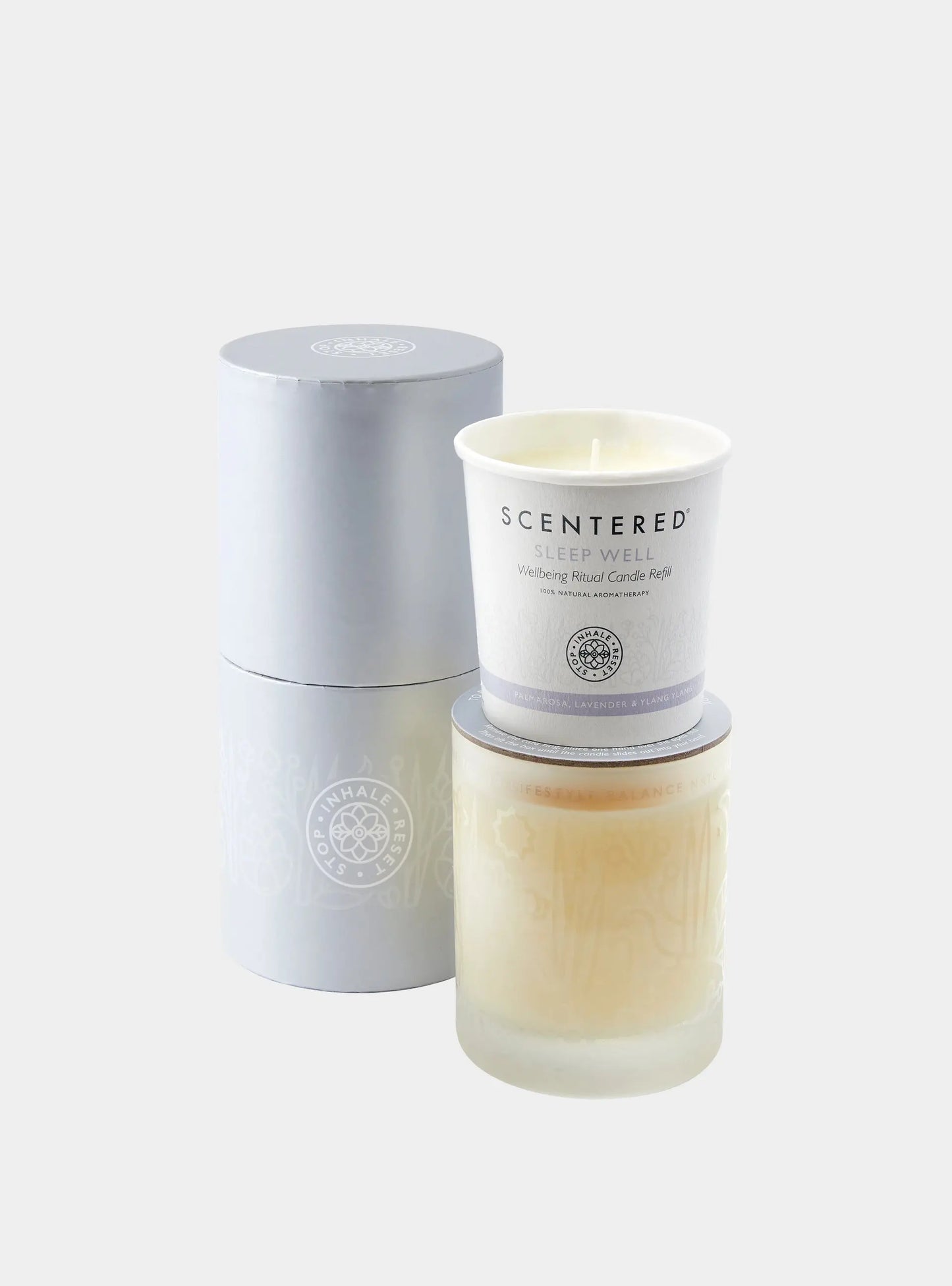Sleep Well Home Candle & Refill Scentered