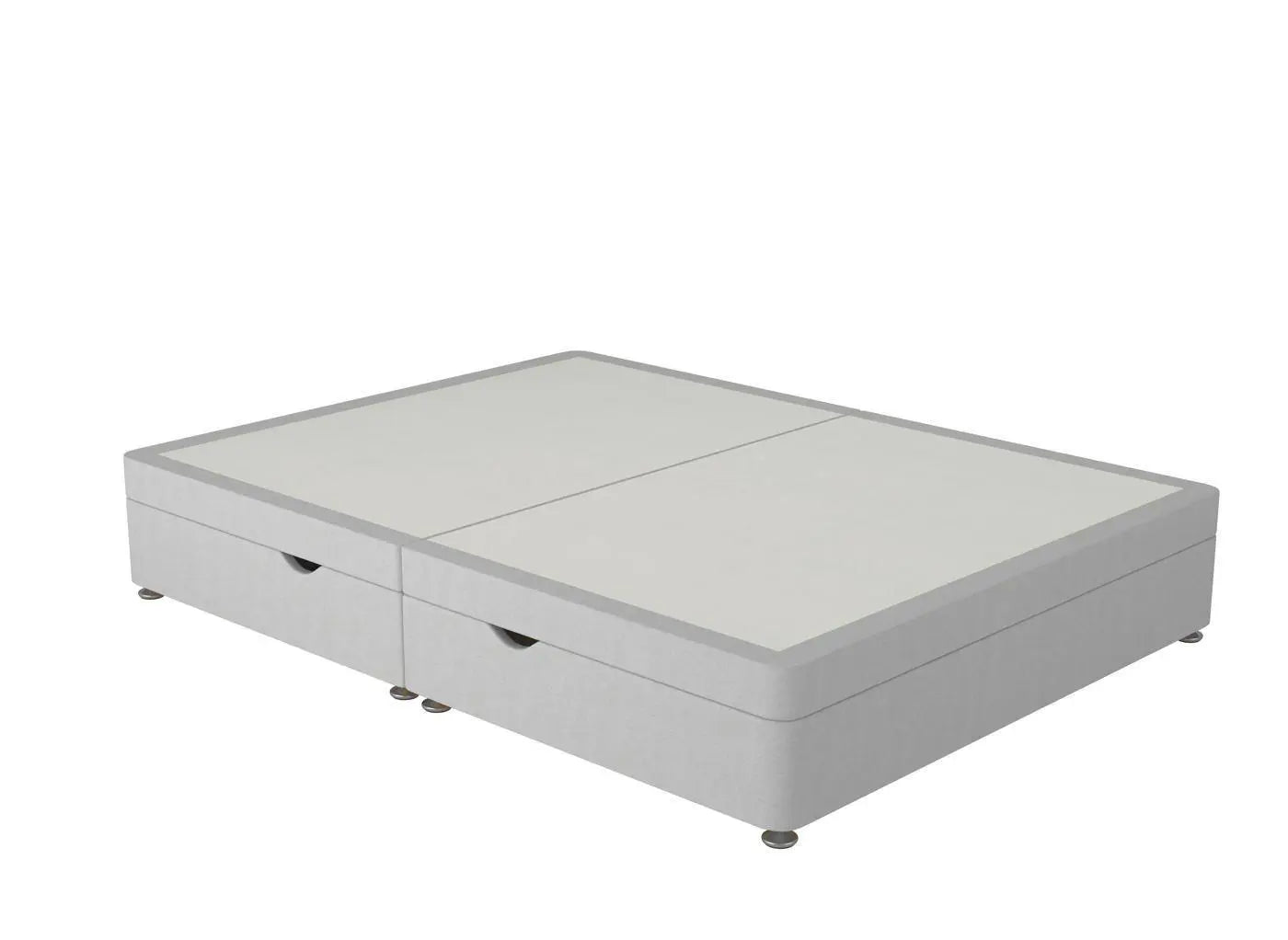 Sleepeezee Contemporary Ottoman Divan Bed Base - Silver Dreams