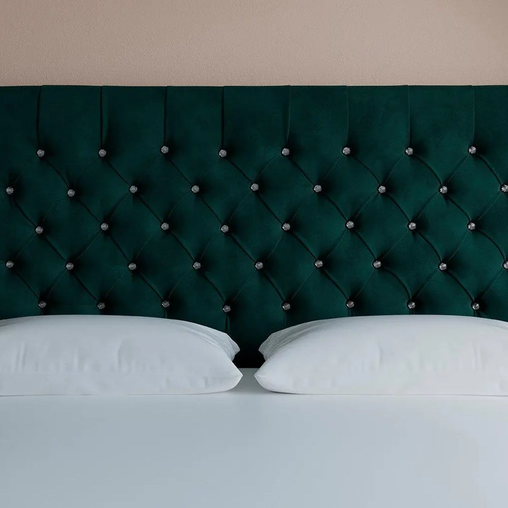 Sleepeezee Messina Headboard - Green Dreams