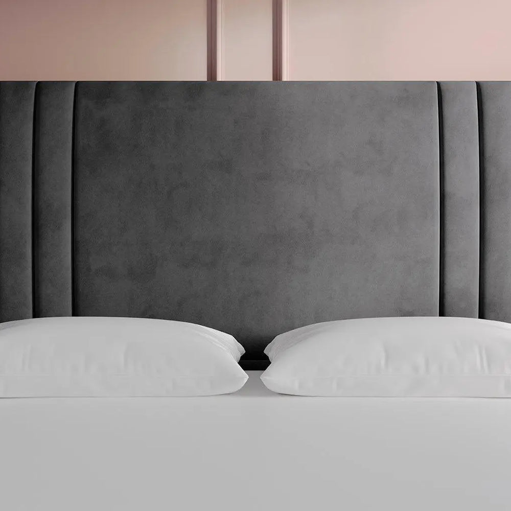 Sleepeezee Novara Headboard - Grey Dreams