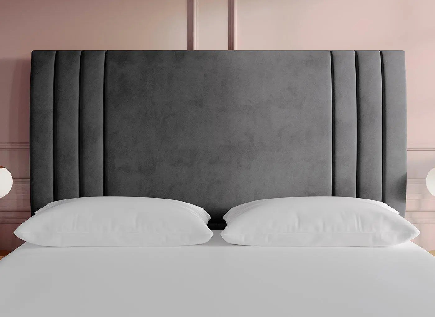 Sleepeezee Novara Headboard - Grey Dreams