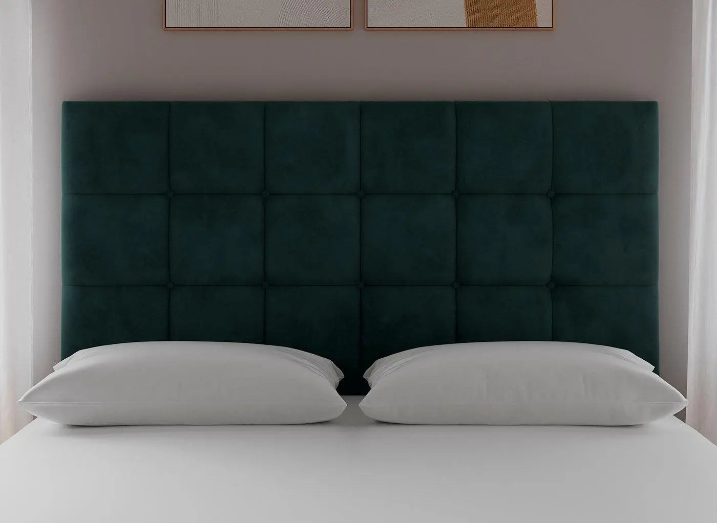 Sleepeezee Pompeii Headboard - Green Dreams