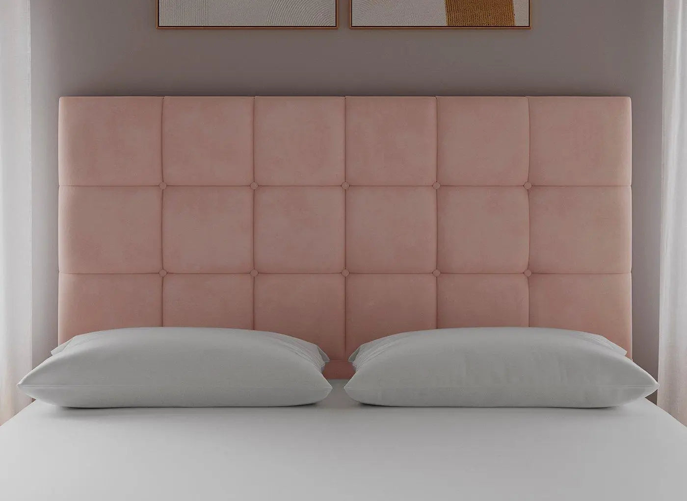 Sleepeezee Pompeii Headboard - Pink Dreams