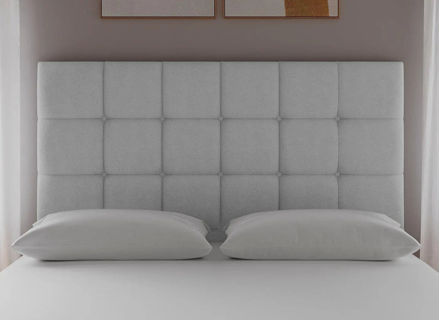 Sleepeezee Pompeii Headboard - Silver Dreams