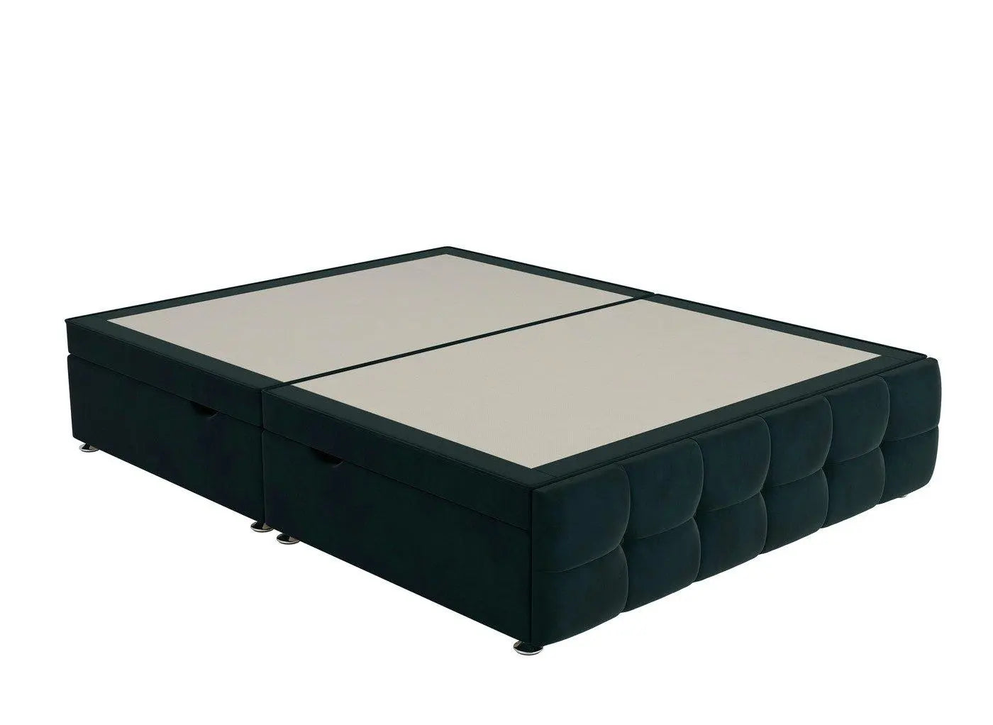 Sleepeezee Pompeii Ottoman Divan Bed Base - Green Dreams