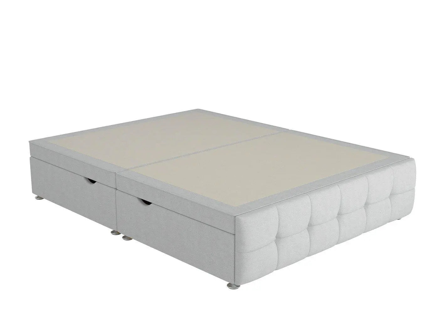 Sleepeezee Pompeii Ottoman Divan Bed Base - Silver Dreams