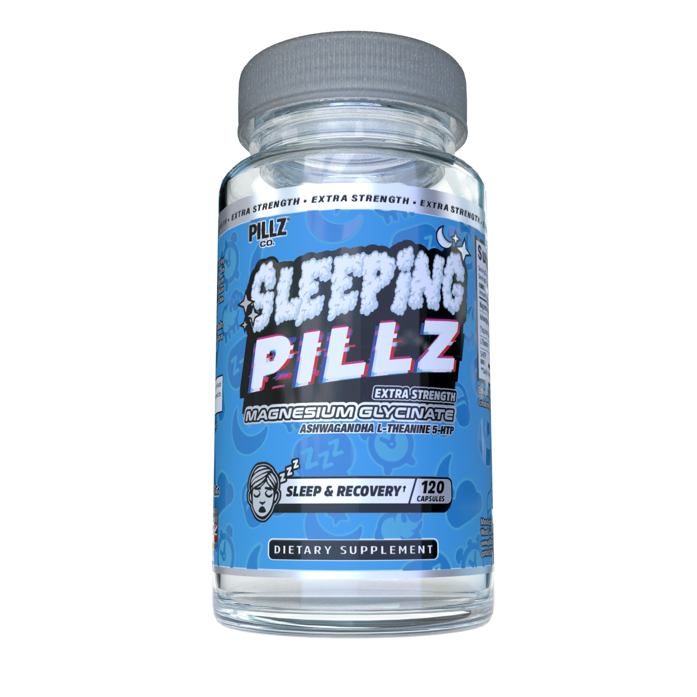 SleepingPillz™ – Magnesium Glycinate, Ashwagandha, L-Theanine & 5-HTP PILLZ CO.