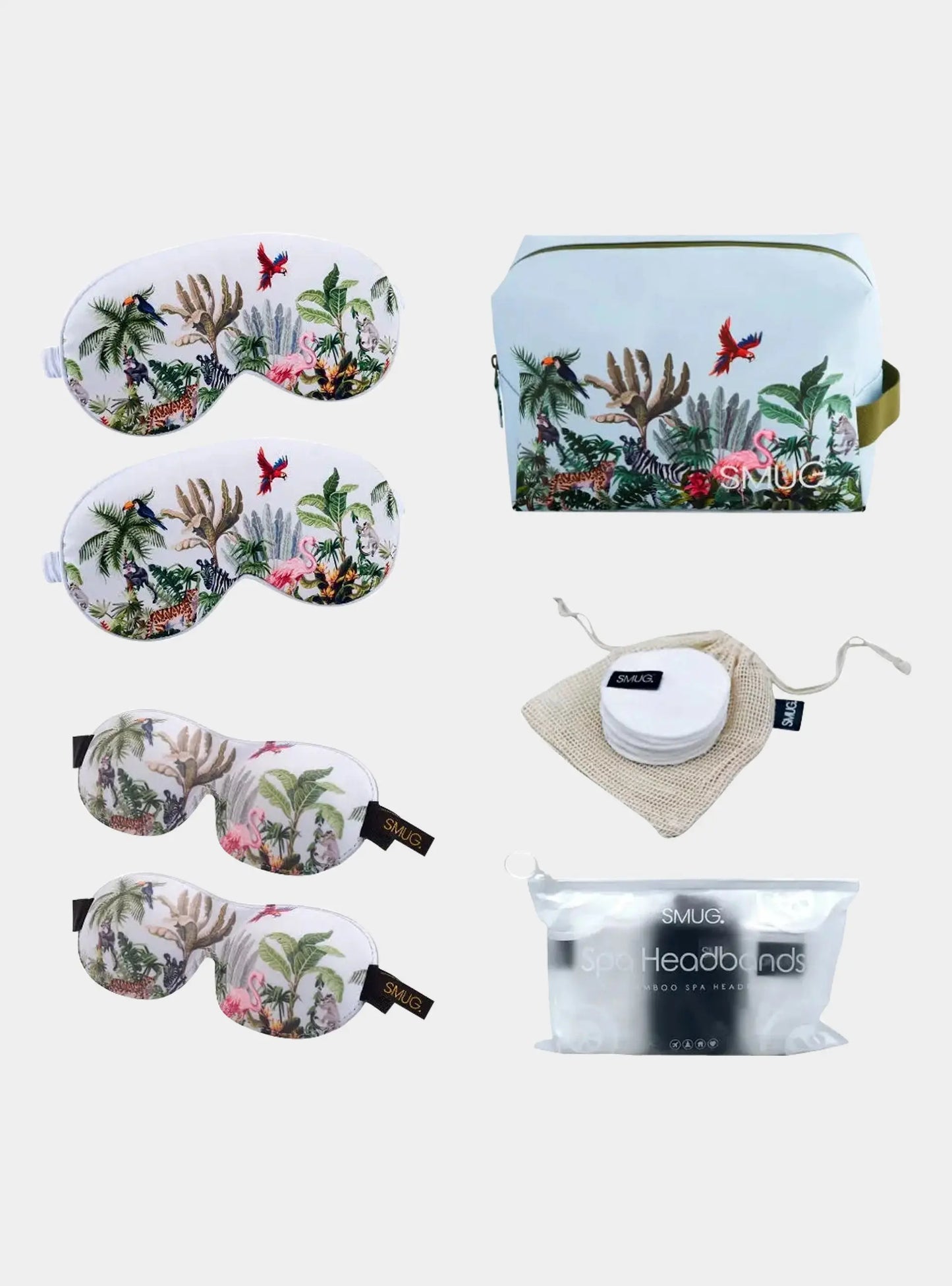 Sleepover Set, Jungle Print SMUG