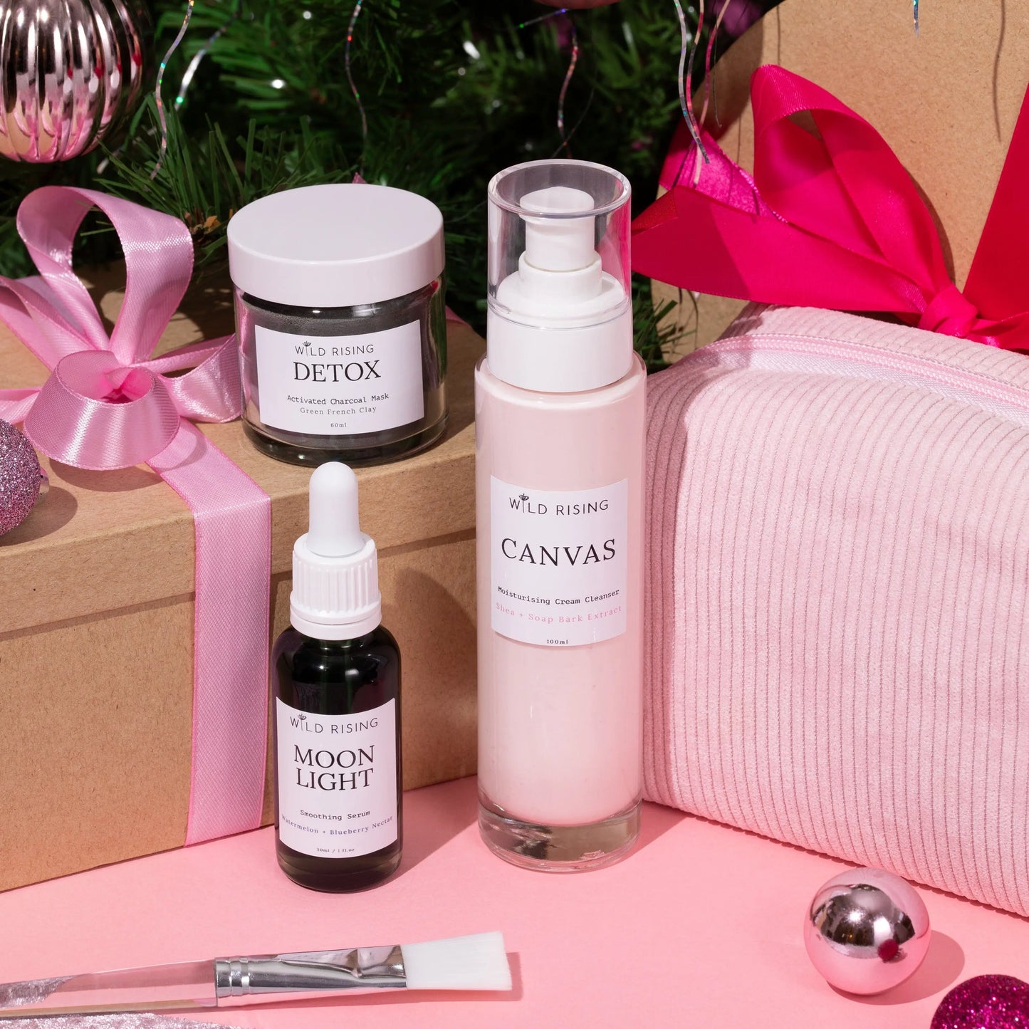 Sleigh The Day Christmas Skincare Gift Set Wild Rising Skincare