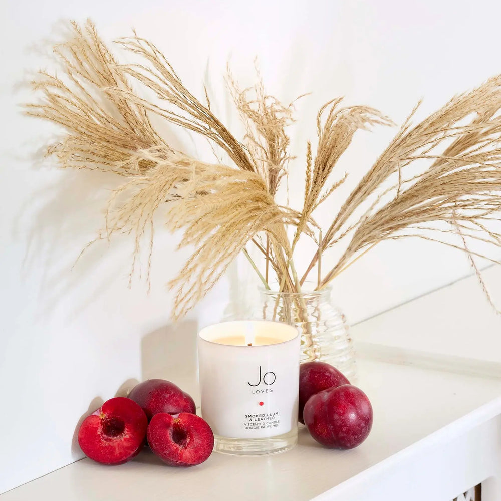 Smoked Plum & Leather - A Home Candle Jo Loves