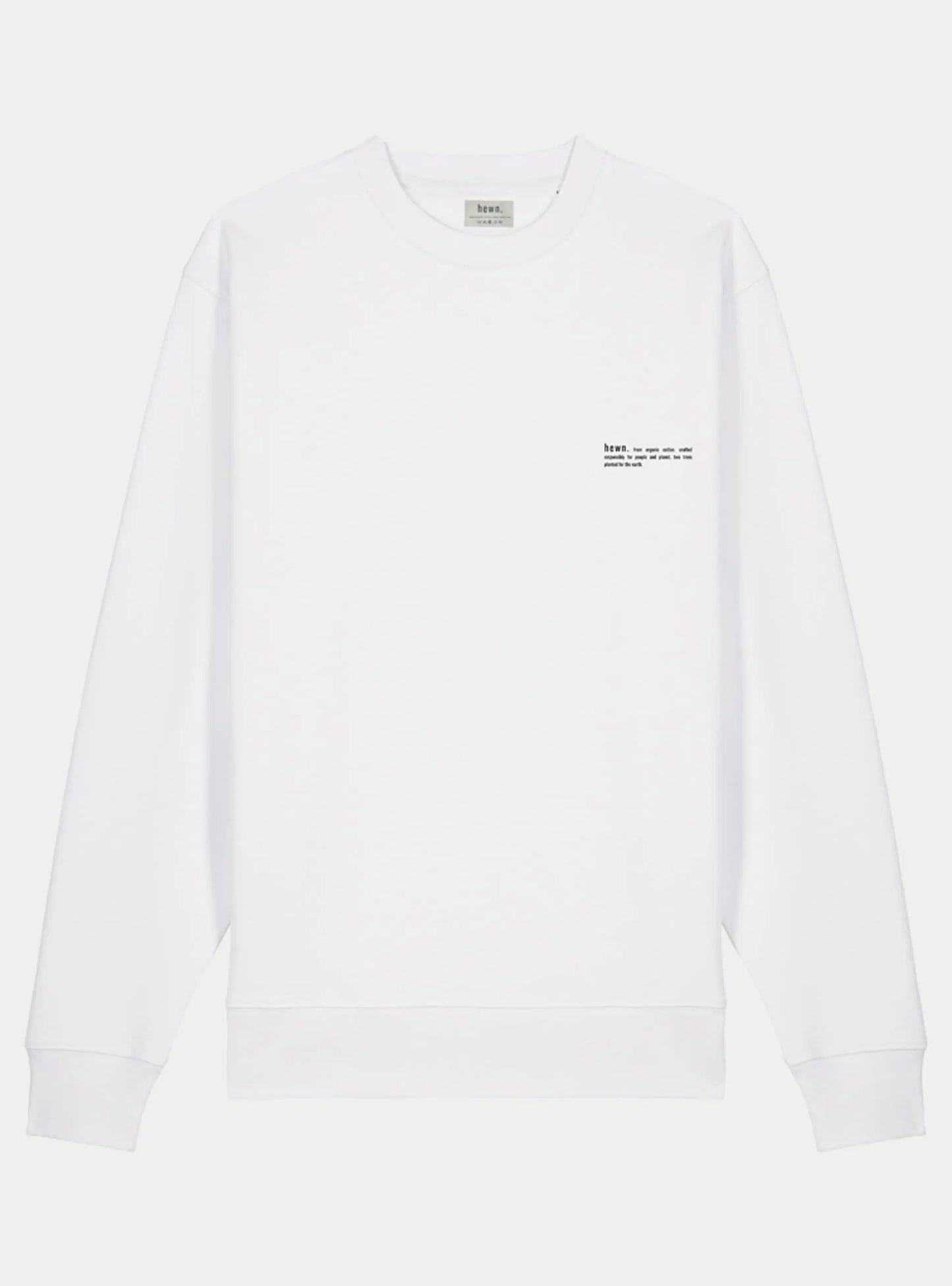 Snow White Women's Organic Cotton Relaxed-Fit Sweatshirt hewn.