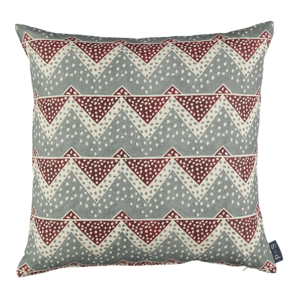 Snow 'Peaks' Cushion Print Sisters
