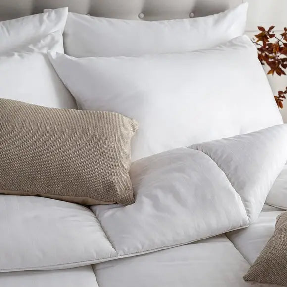 Snuggledown Luxurious Hotel 4.5 Tog Summer Duvet and Pillow Set Dunelm