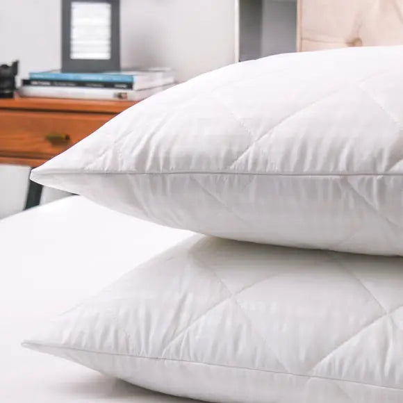 Snuggledown Pack of 2 Scandinavian Pillow Protectors Dunelm